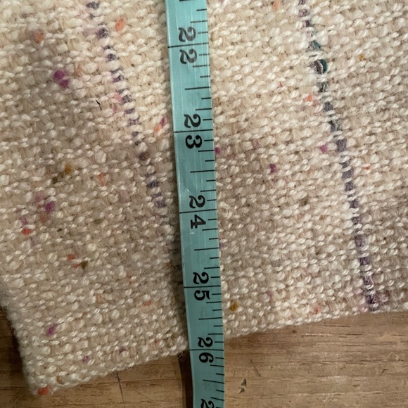 Handmade Woven Wide Sleeve Cardigan Artsy Lagenlook Capsule Cottagecore L - Picture 8 of 11